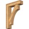 Ekena Millwork Westlake Block Rough Sawn Bracket w/ Offset Brace, Western Red Cedar, 8"W x 32"D x 44"H BKT0806X32X44WTL05RWR - alternate 1